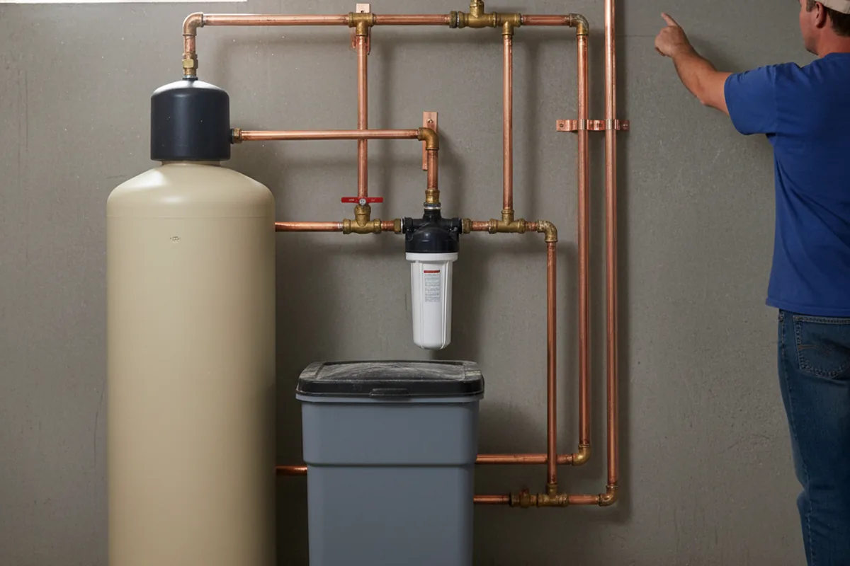 Whole-house water treatment system installed in Zenda